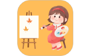 孩子学画画涂鸦电脑版段首LOGO