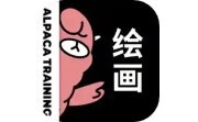 羊驼CG绘画电脑版段首LOGO