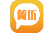 简易简历电脑版段首LOGO