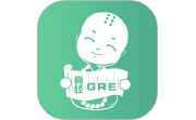 GRE镇考3000词电脑版段首LOGO