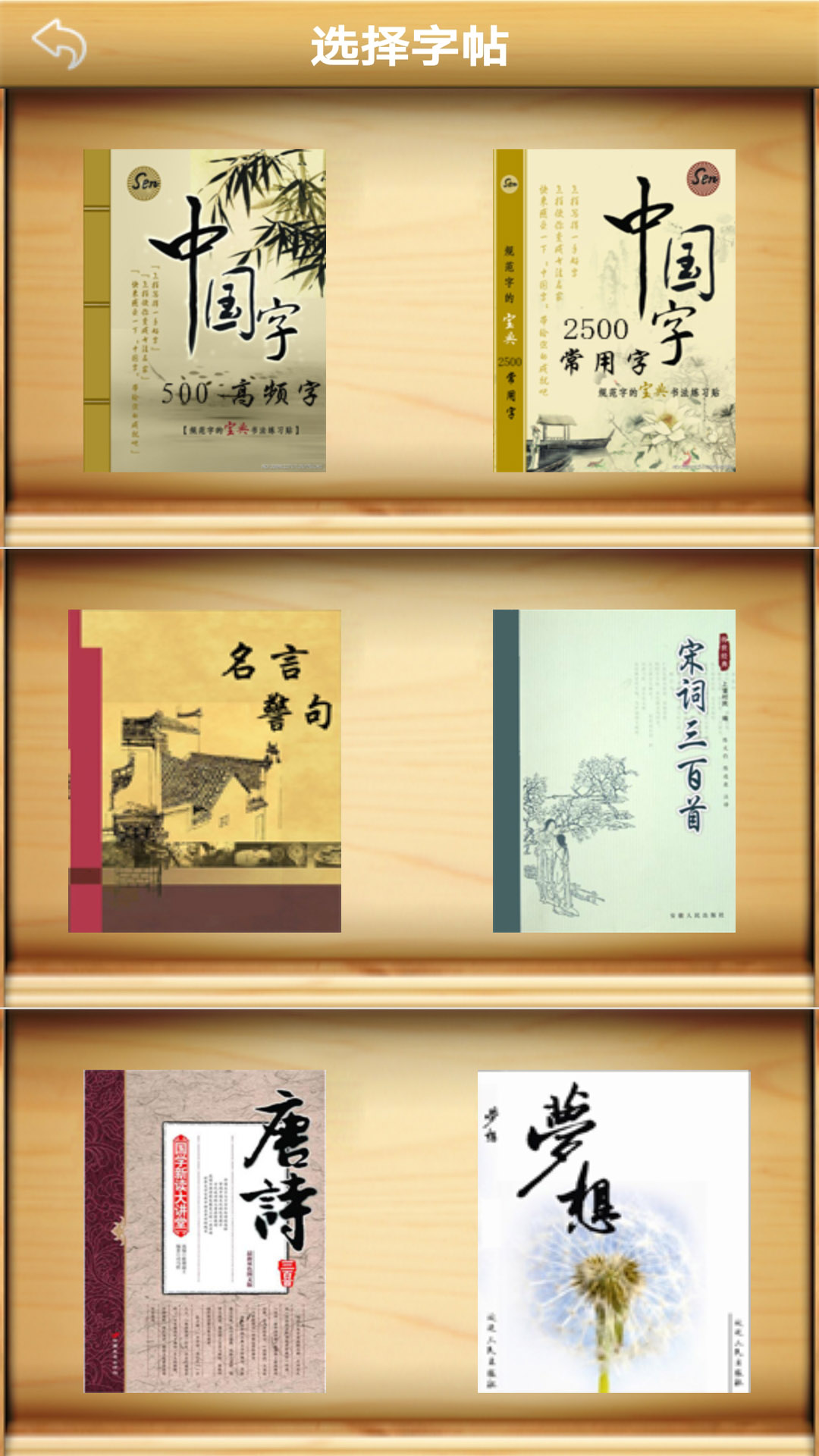 练字书法家电脑版截图