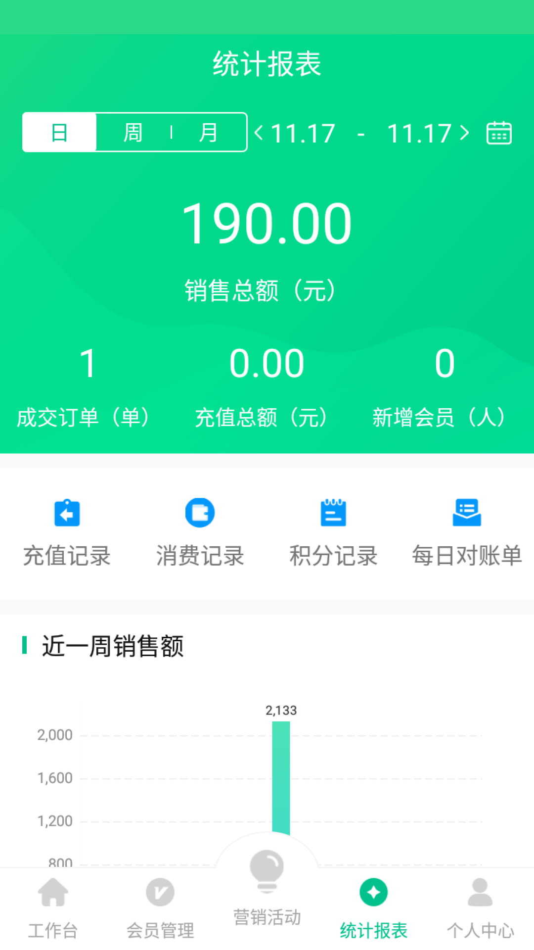 纳客会员收银系统电脑版截图