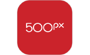 500px中国版电脑版段首LOGO