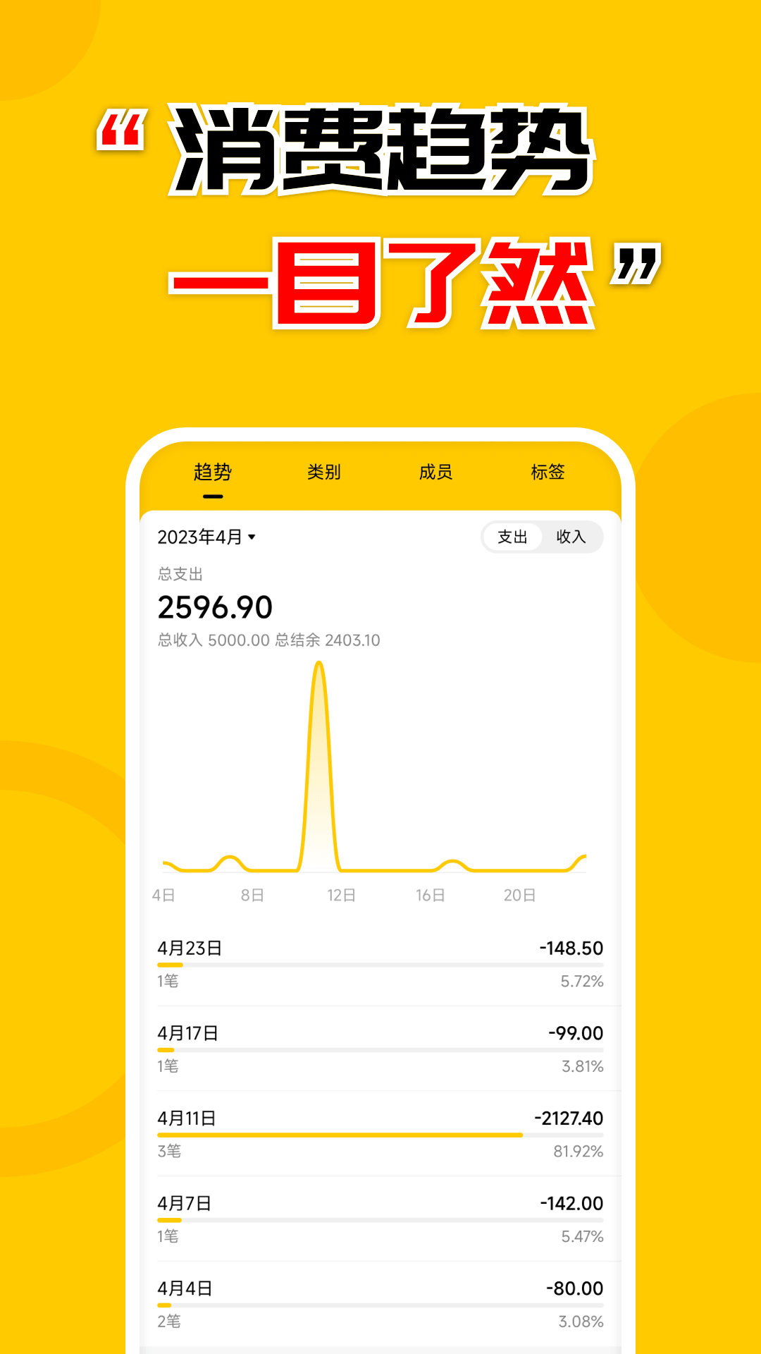 准点记账电脑版截图