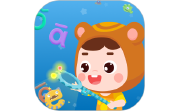 熊孩子拼音段首LOGO