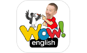 Wow English段首LOGO