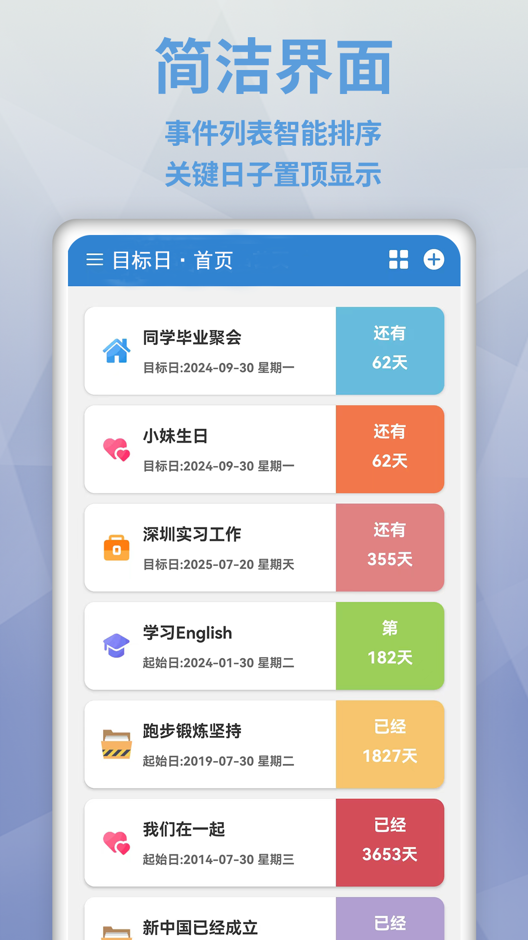 目标日截图