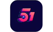 51视频播放器段首LOGO