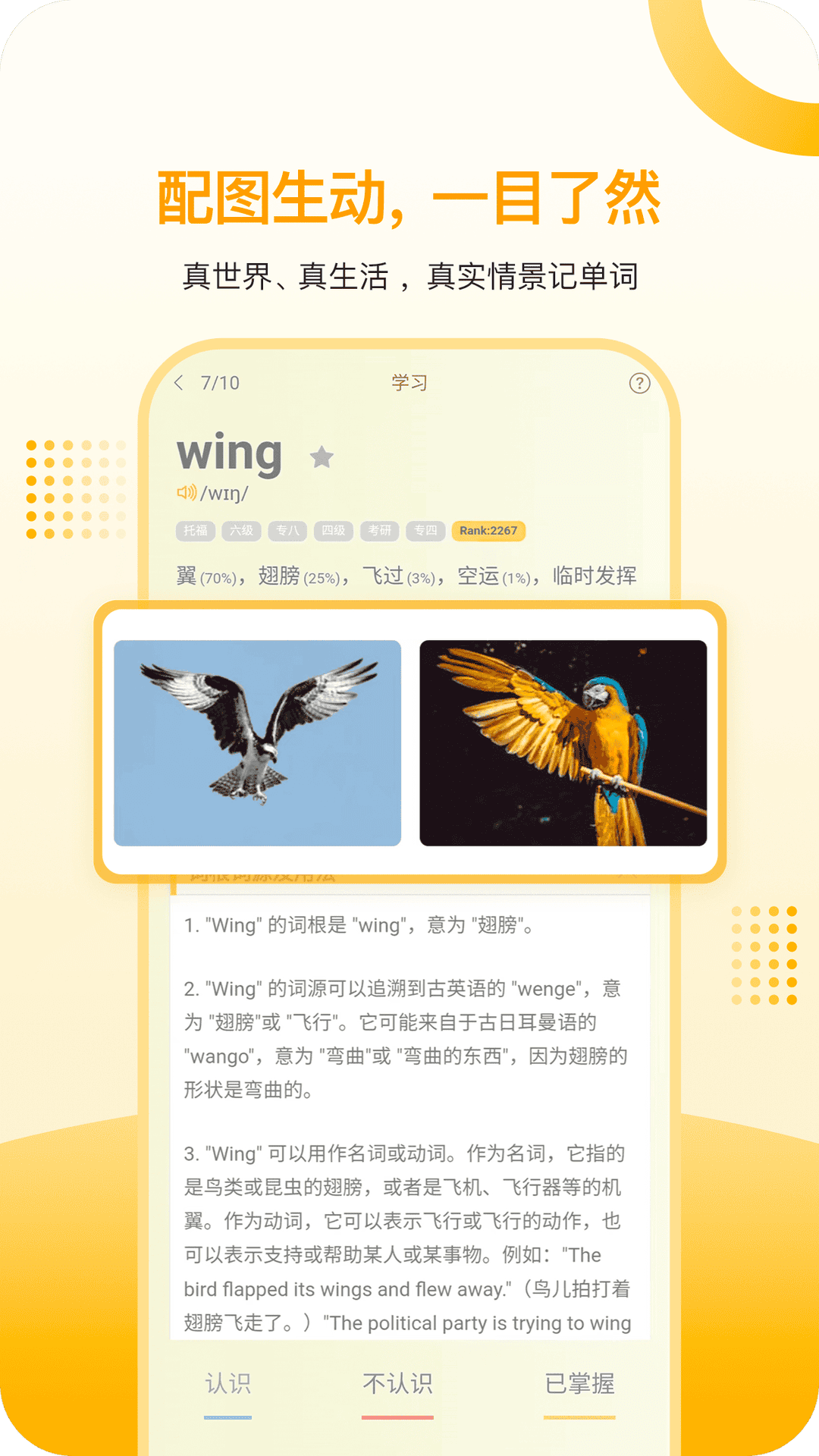 过目不忘单词