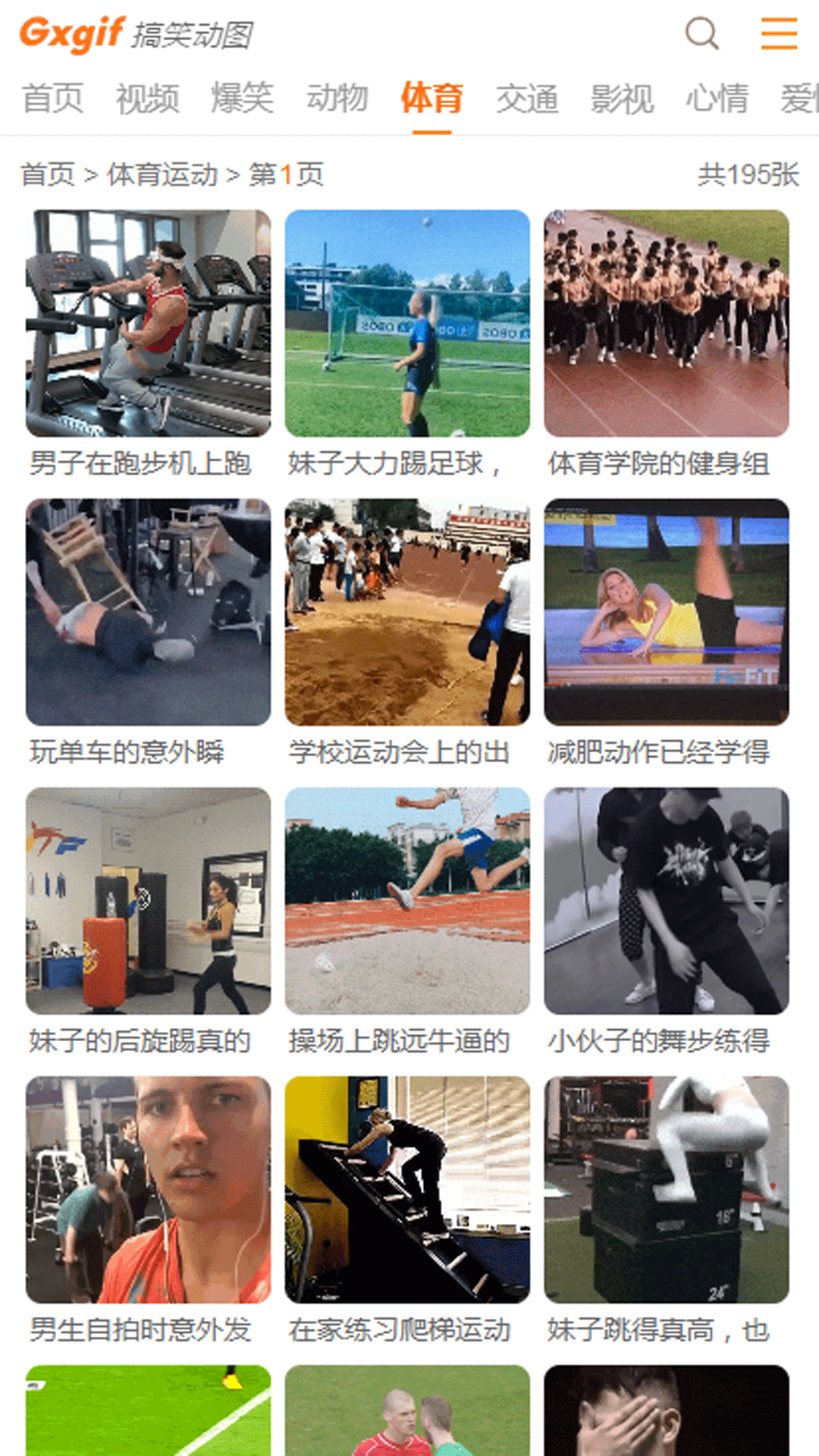 搞笑动图