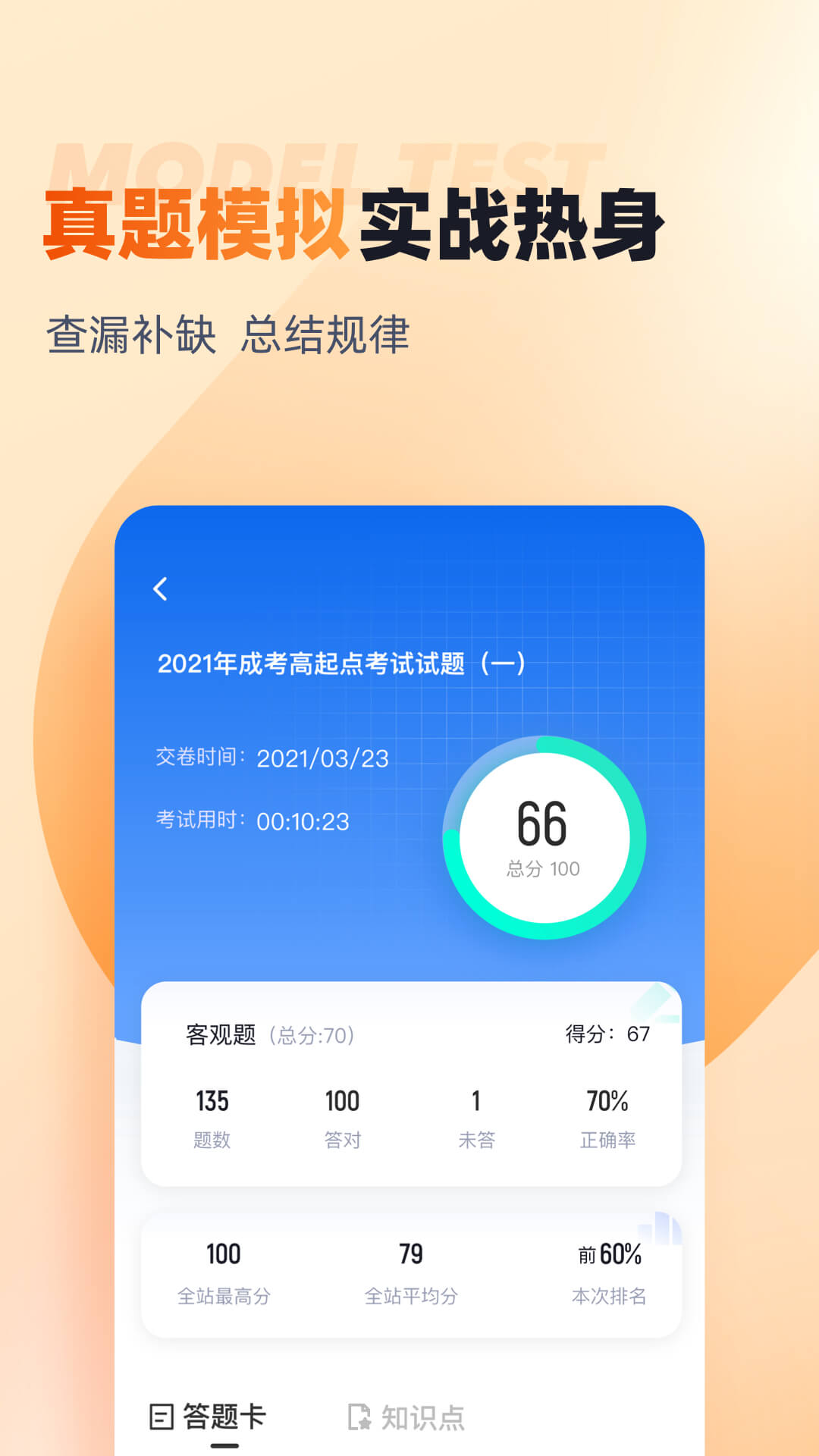 成人高考高起点考试聚题库