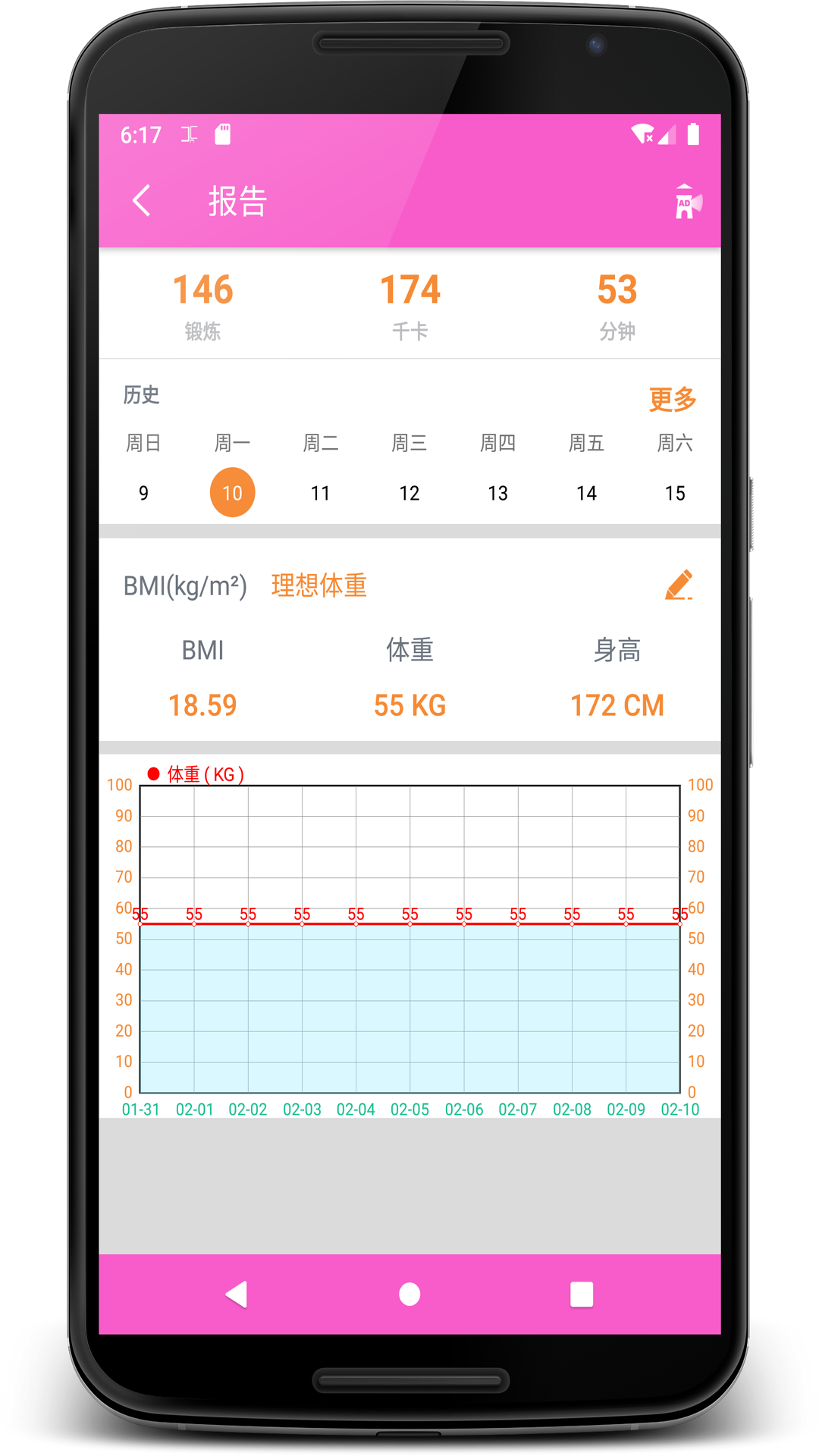 女性健身