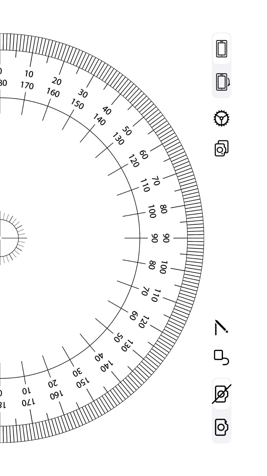 掌上量角器截图