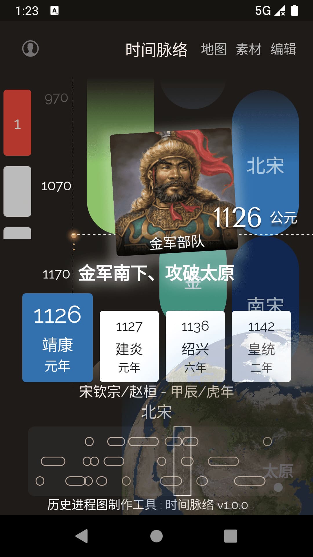 时间脉络截图
