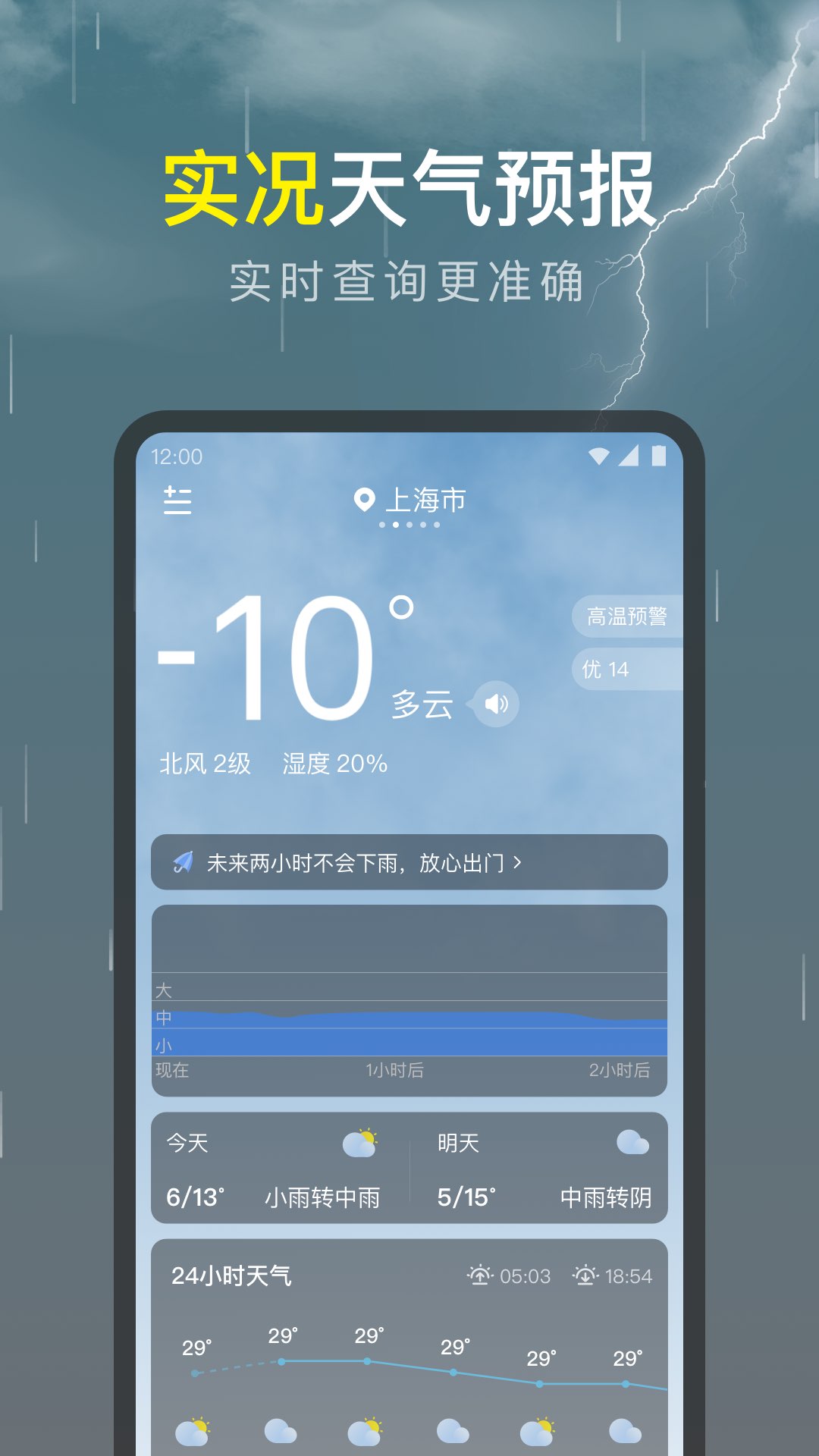 识雨天气截图