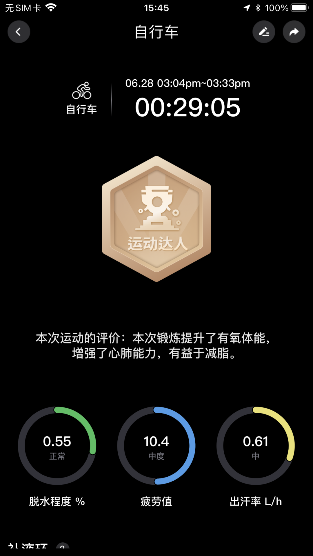 刷芯汗液