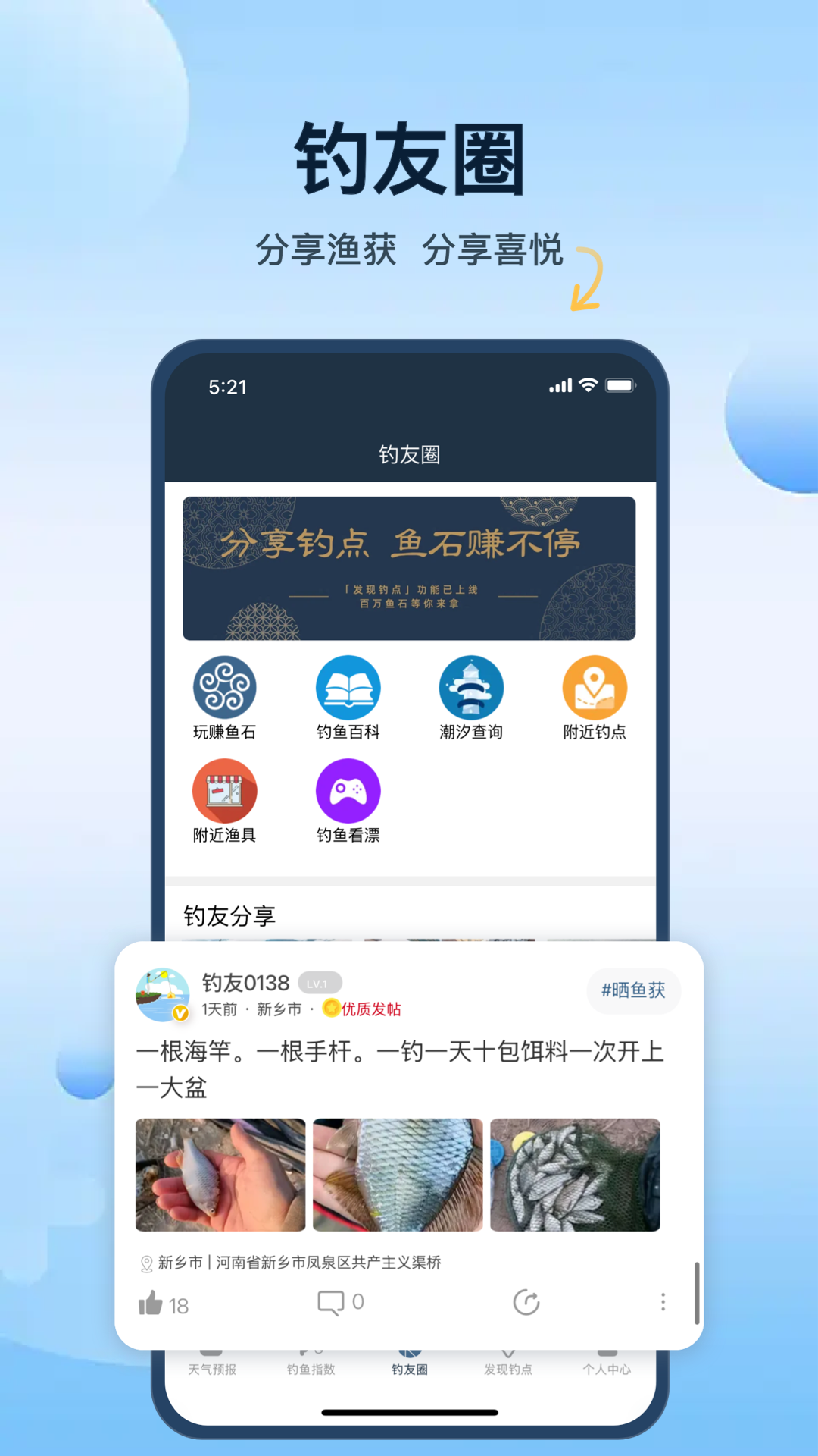钓鱼天气预报