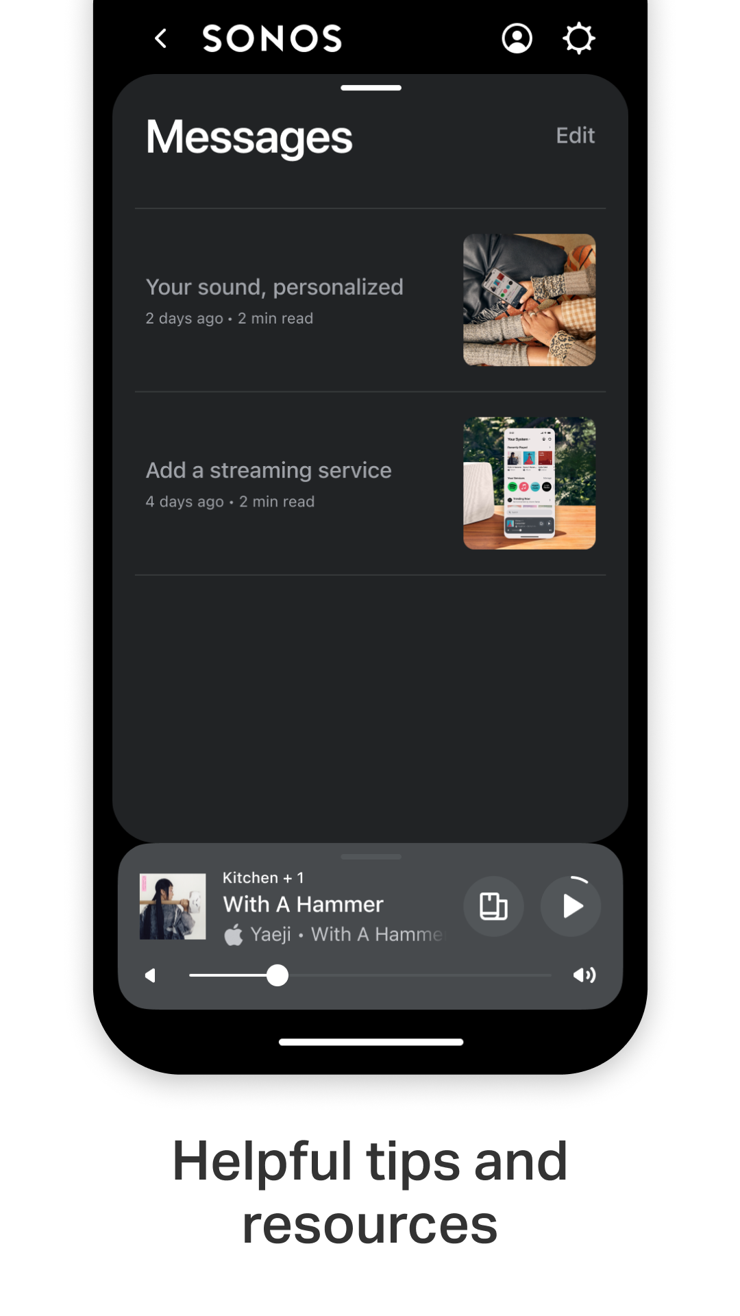 Sonos电脑版截图