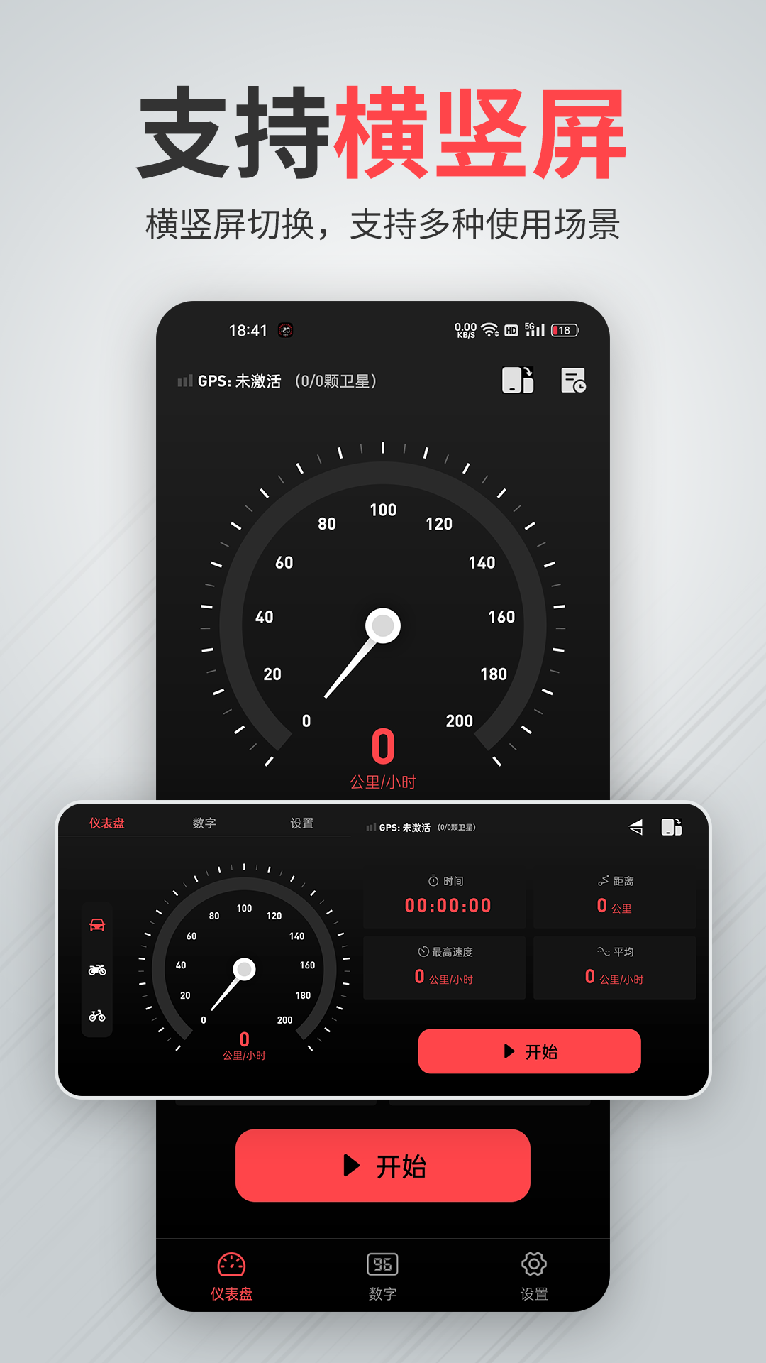 汽车测速车速表