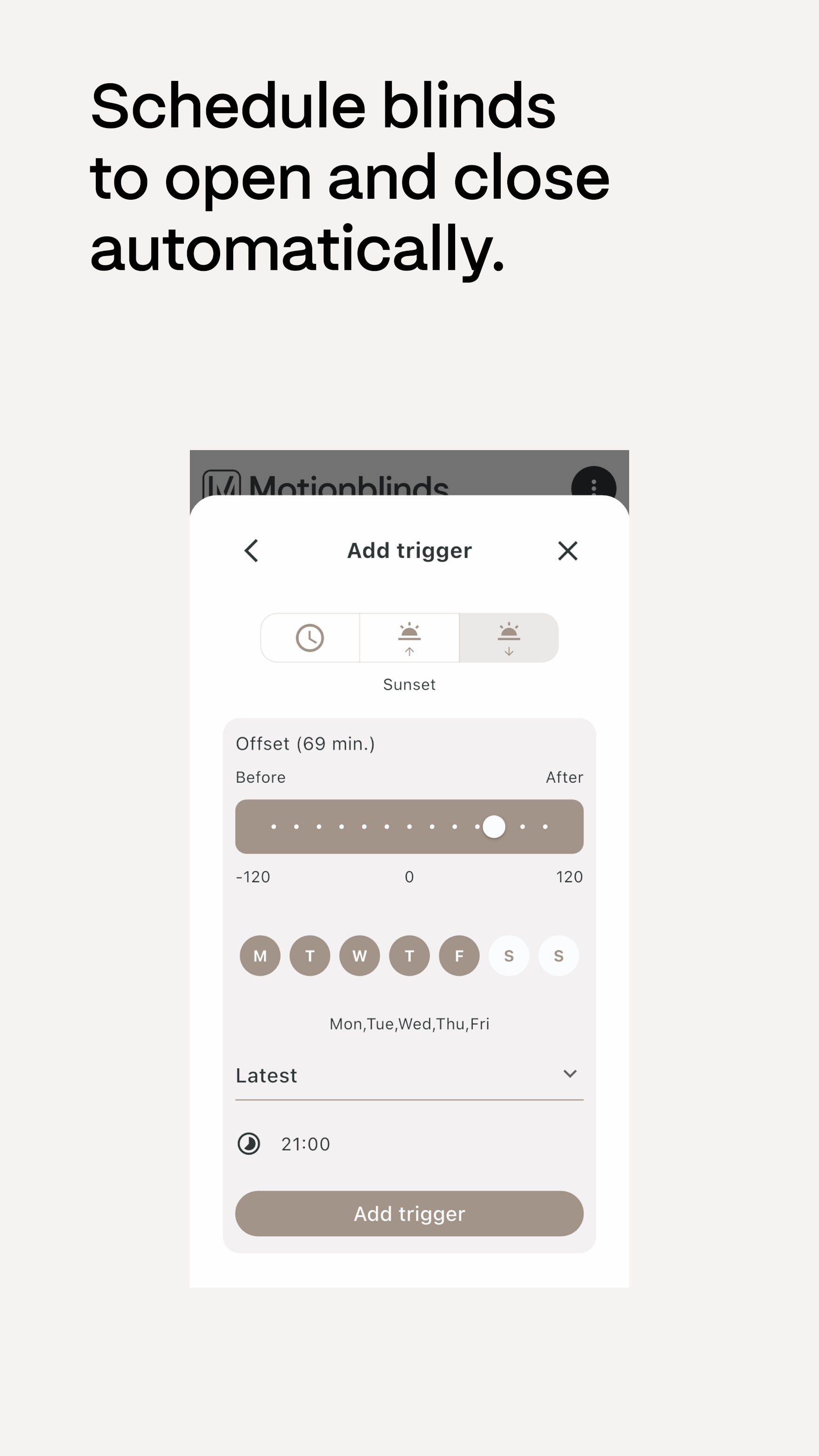 Motionblinds Matter Bridge