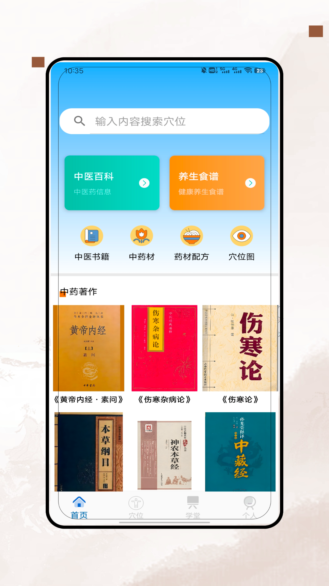经络穴位图
