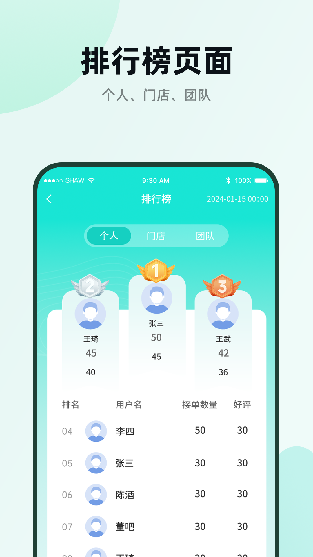 九美到家技师端
