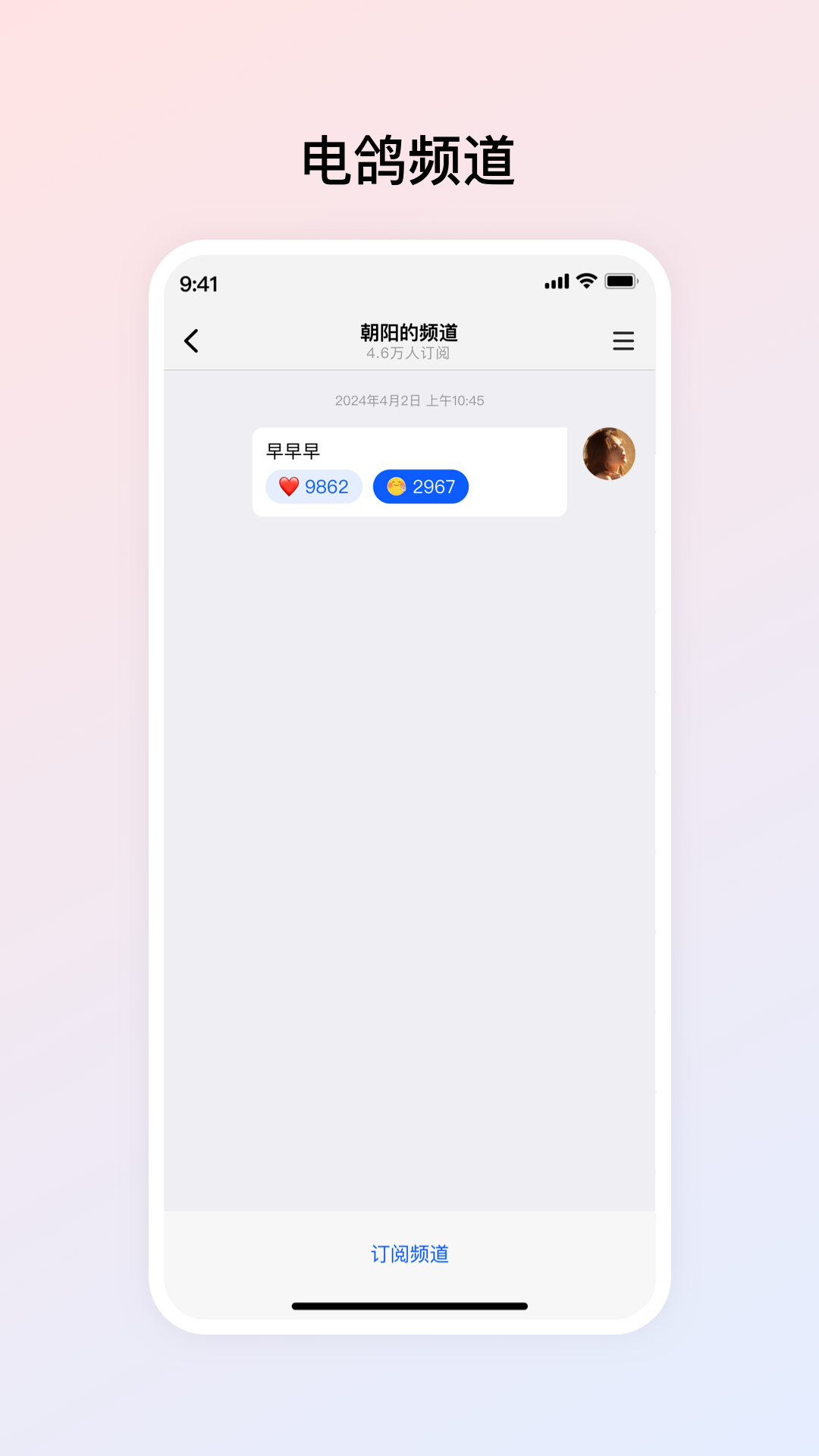 电鸽截图