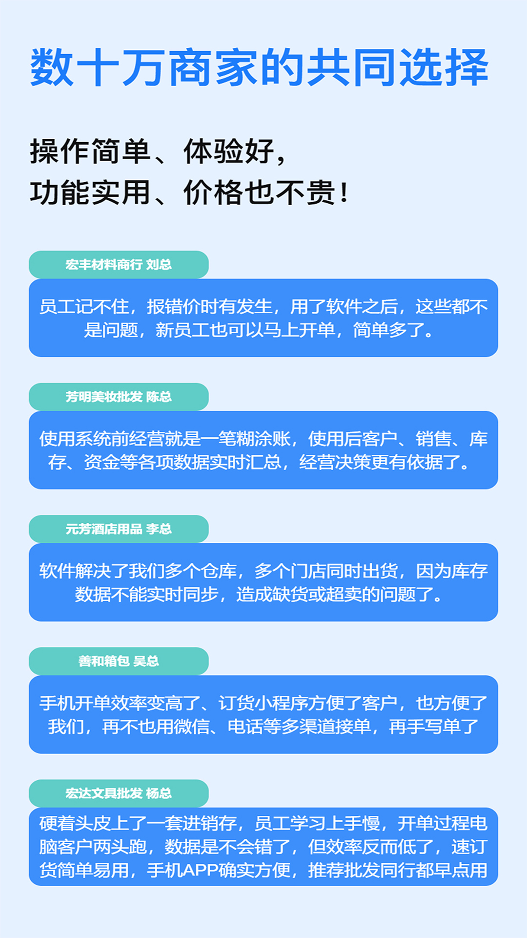 速订货进销存