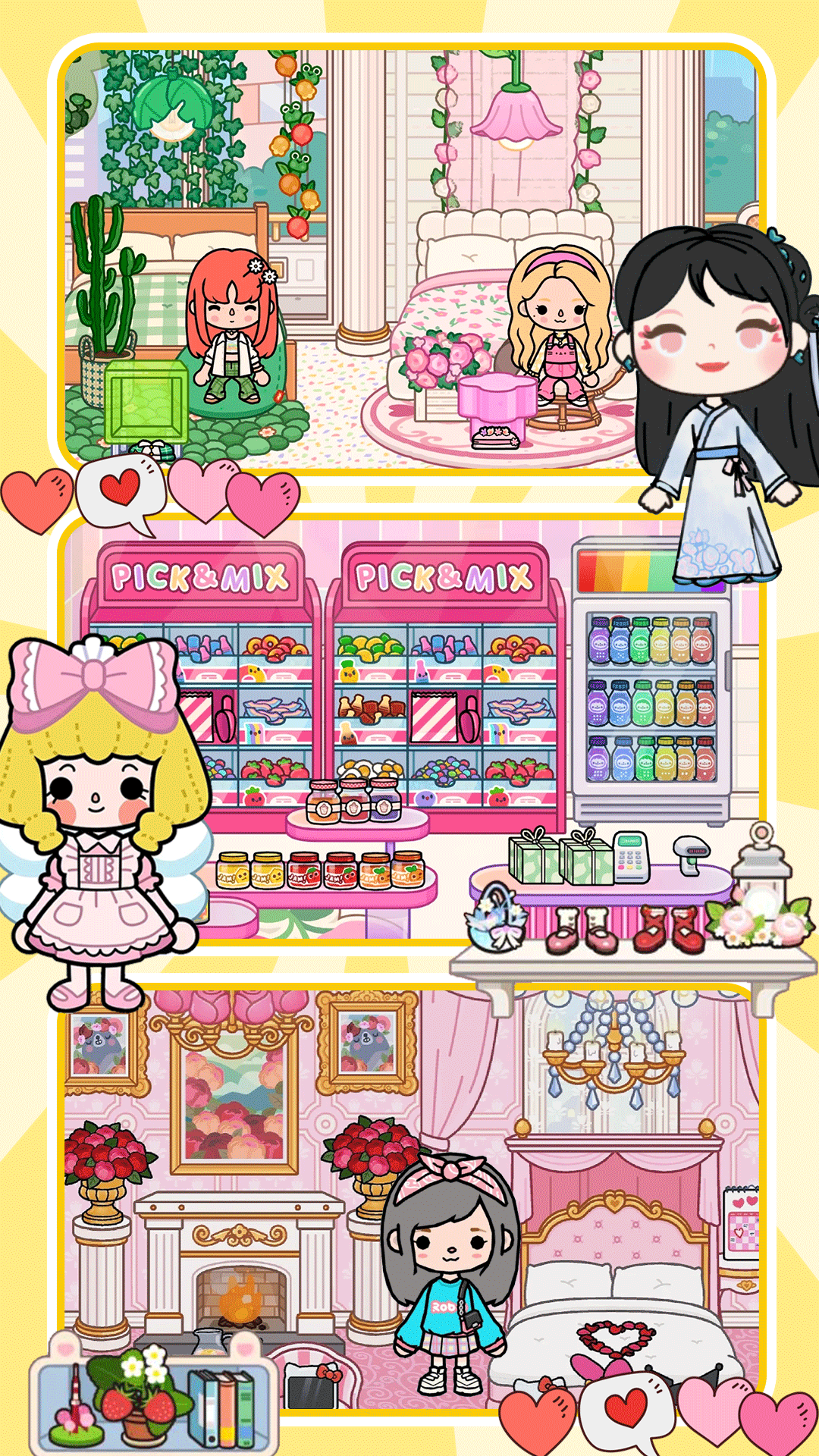 迷你神仙小镇模拟