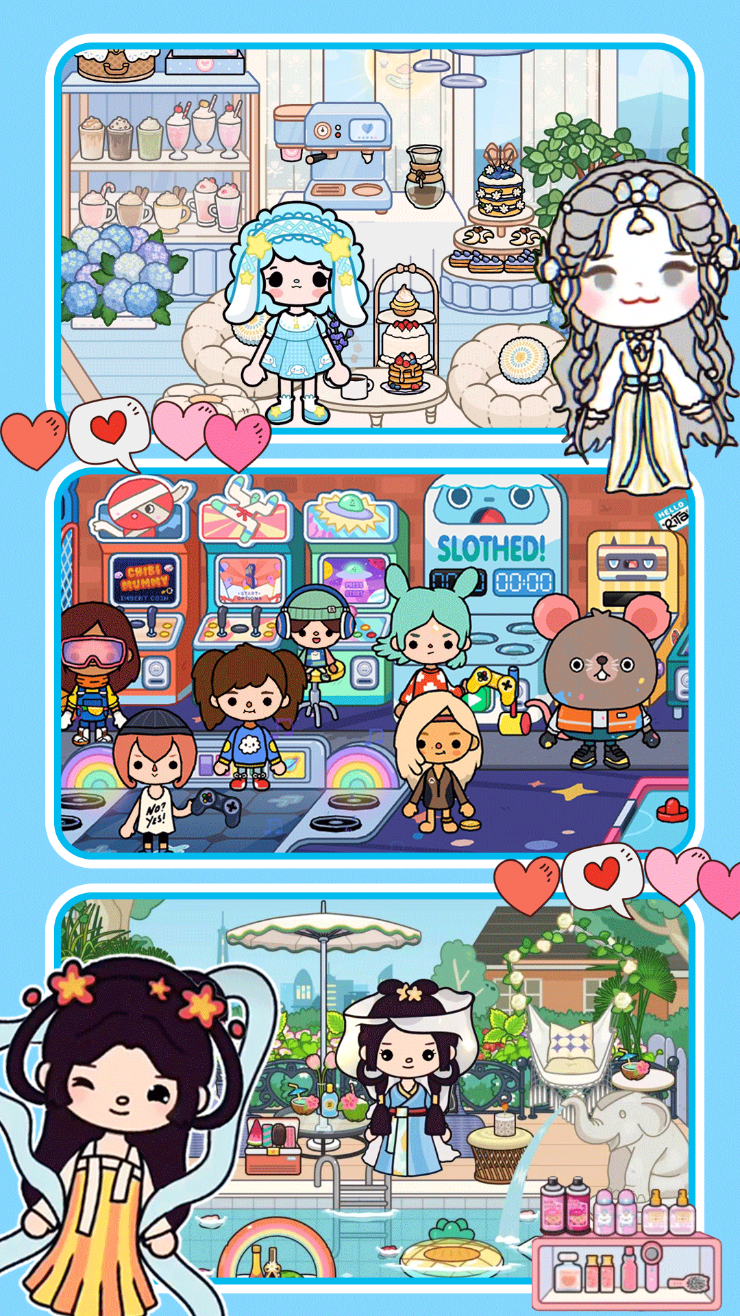 迷你神仙小镇模拟