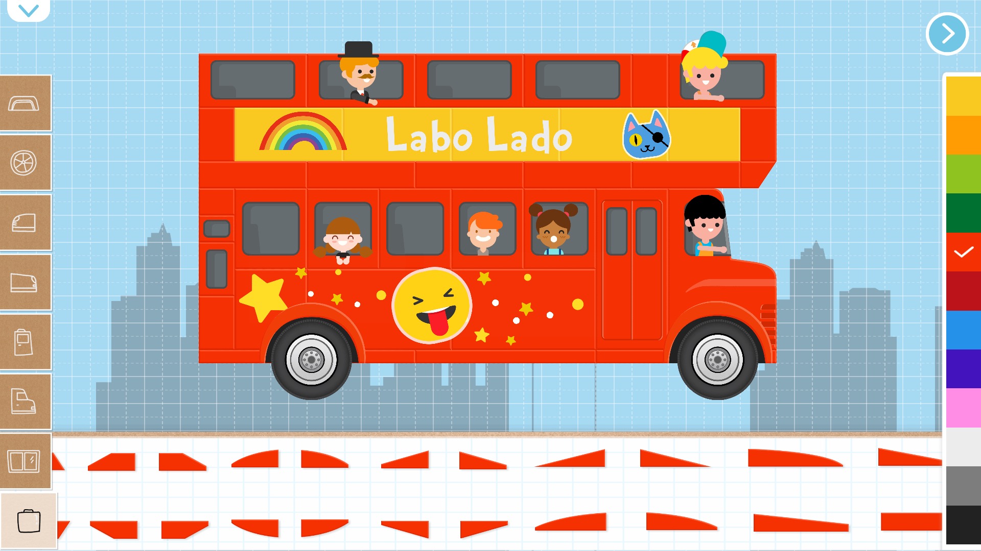 Labo积木汽车2儿童游戏