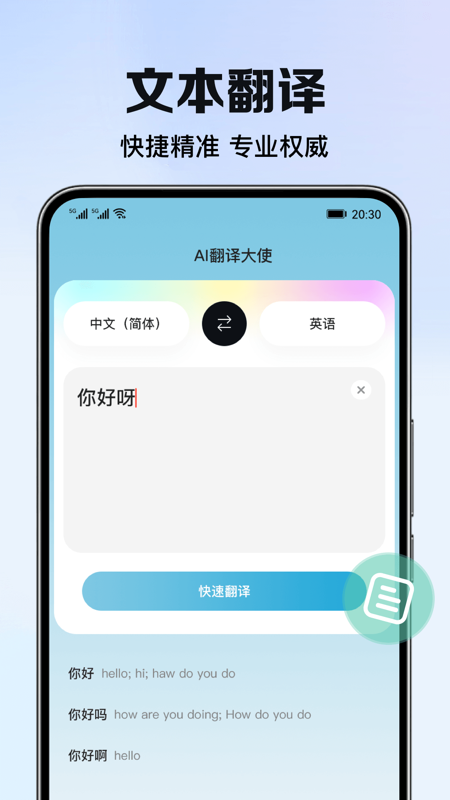AI翻译大使电脑版截图