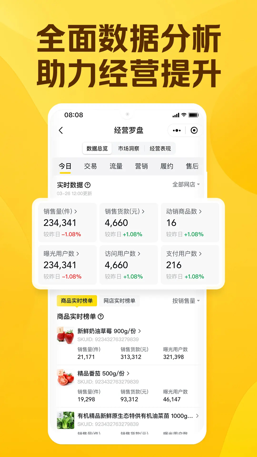 美团优选商家端