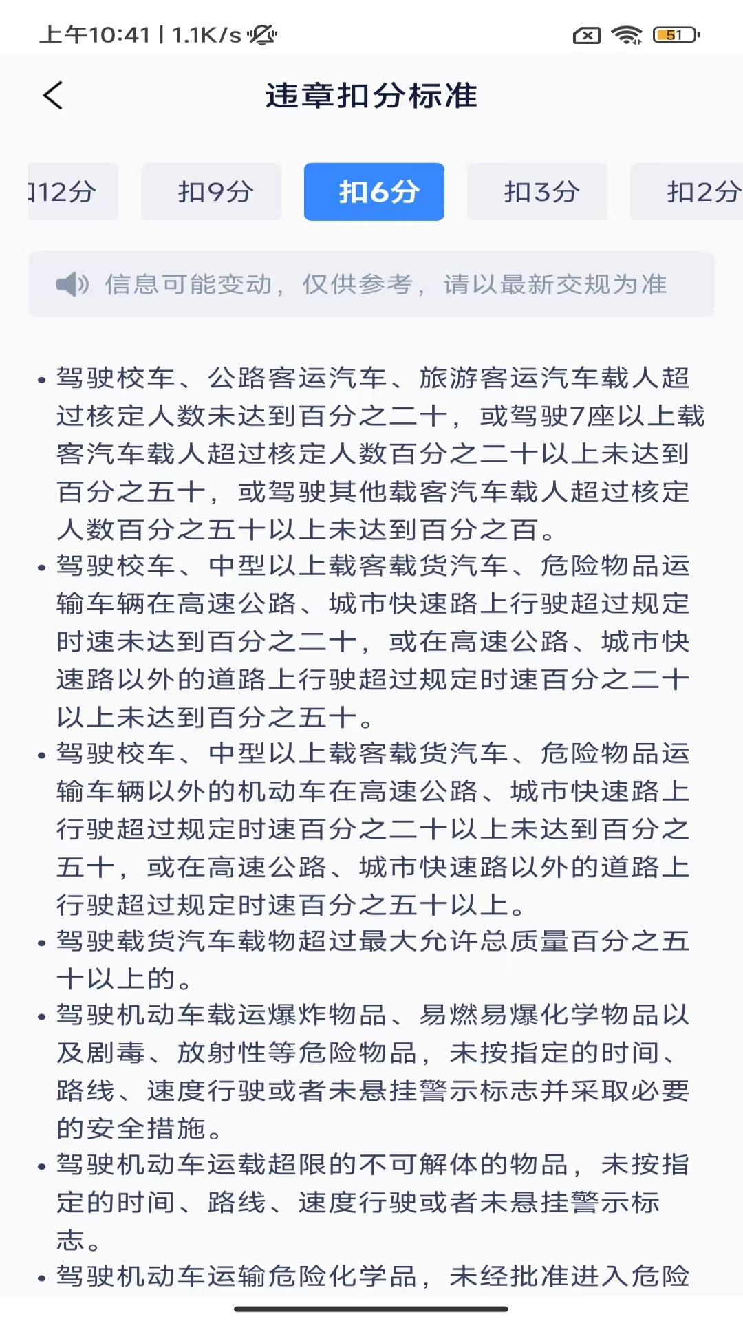 驾照扣分查询