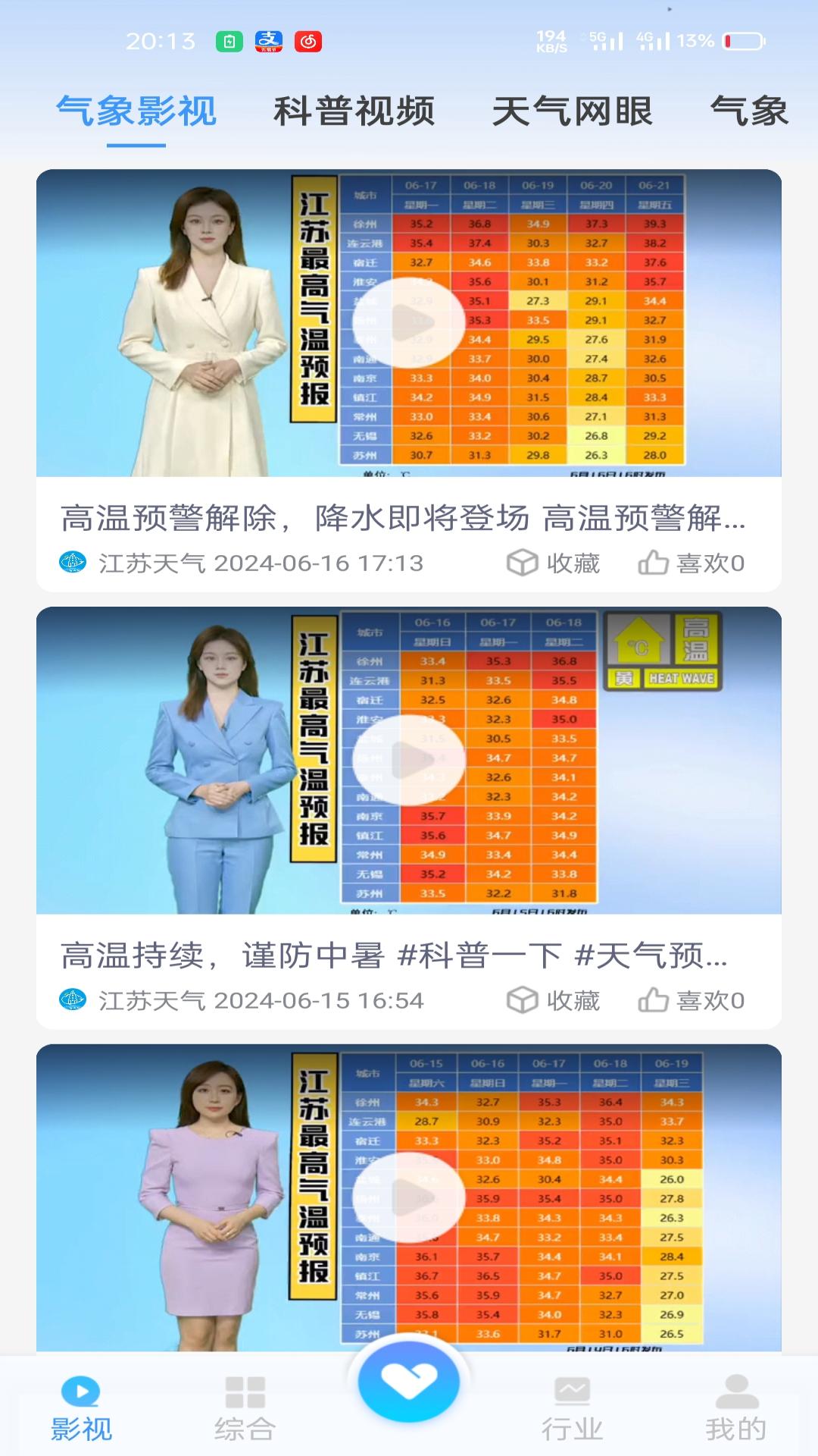 江苏天气