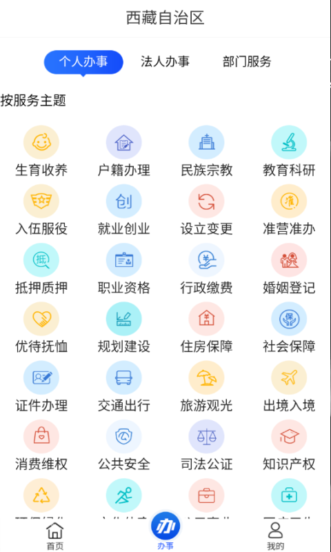 西藏政务