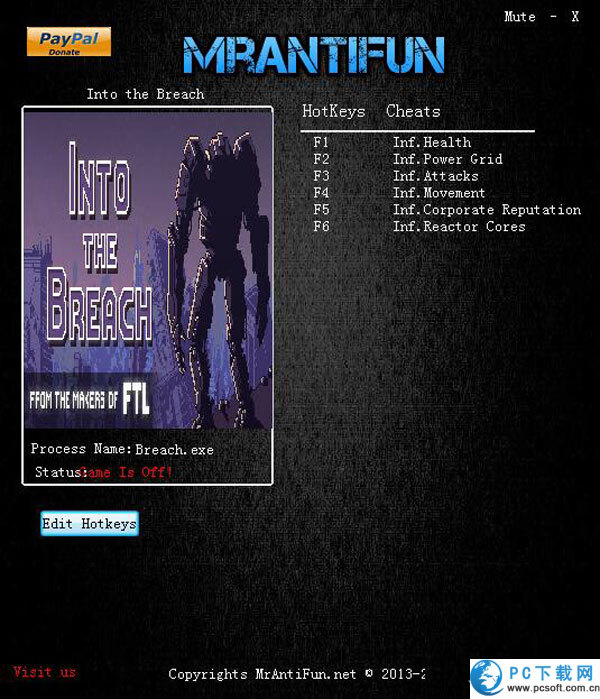 陷阵之志六项修改器截图