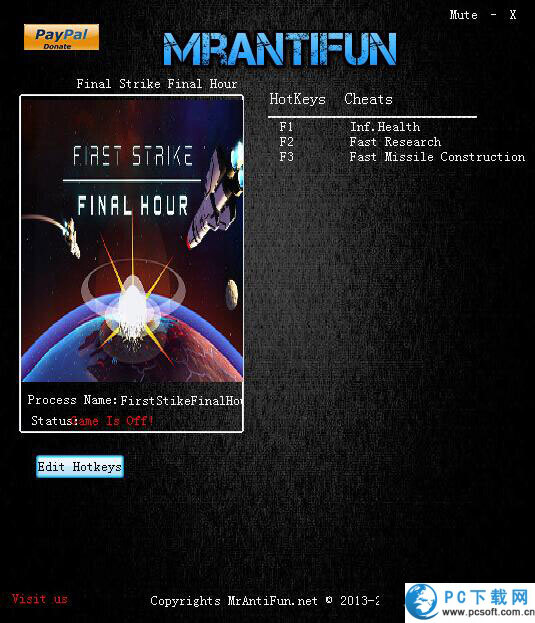 先发制人三项修改器截图