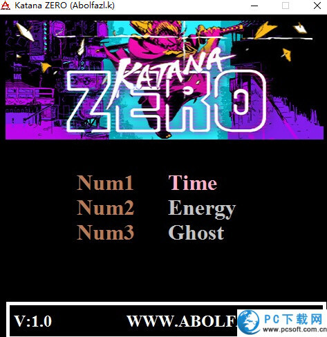 武士零三项修改器截图