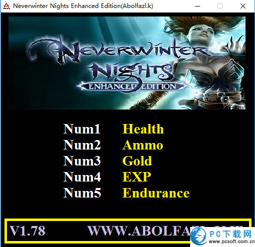 无冬之夜增强版五项修改器截图