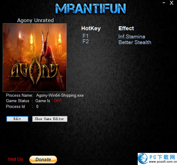 痛苦地狱未分级版二项修改器截图