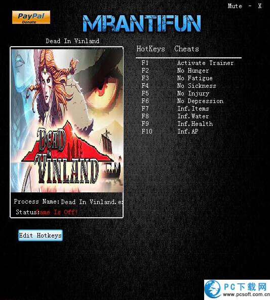 死在文兰九项修改器截图