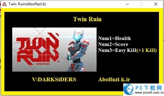 双子废墟三项修改器截图