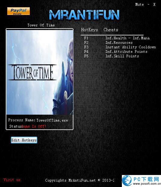 时光之塔六项修改器截图