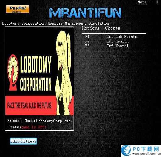 脑叶公司三项修改器截图