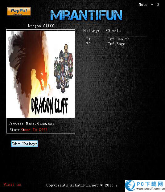 龙崖两项修改器截图