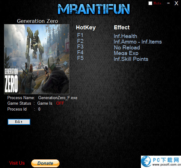 零世代六项修改器截图