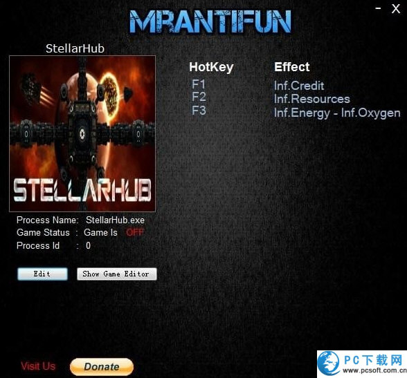 空间站模拟三项修改器截图