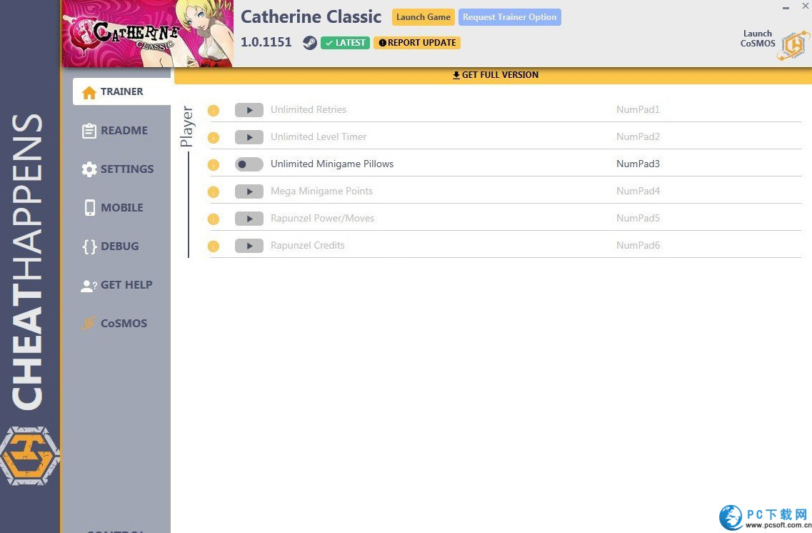 凯瑟琳经典版六项修改器截图