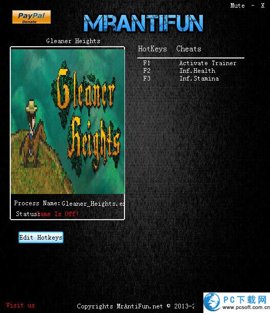 格利纳高地修改器截图